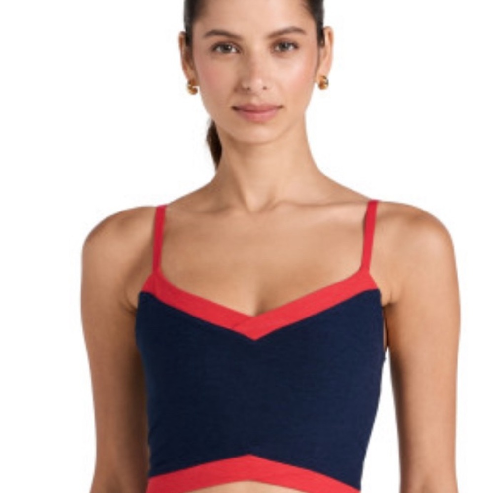 Spacedye Outlines Cropped Tank- Beyond yoga